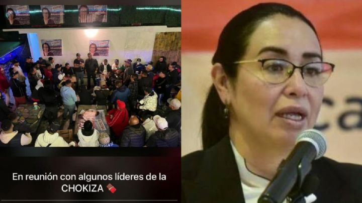 “La Chokiza” distribuye propaganda de diputada que va por alcaldía de Ecatepec