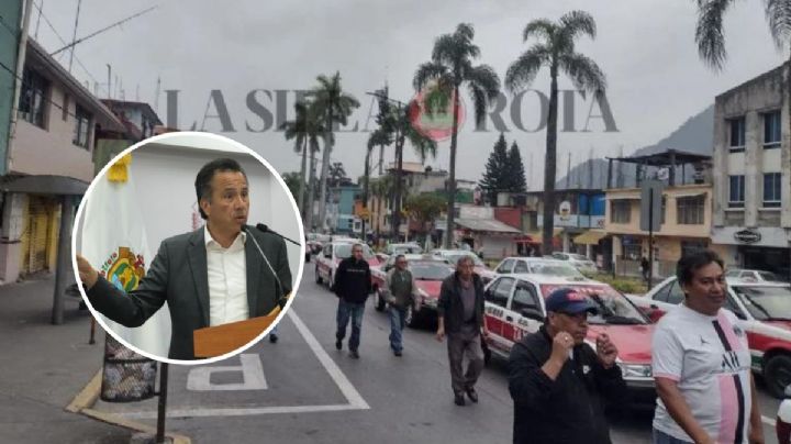 Protesta de taxis en Córdoba fue orquestada por el crimen organizado: Cuitláhuac