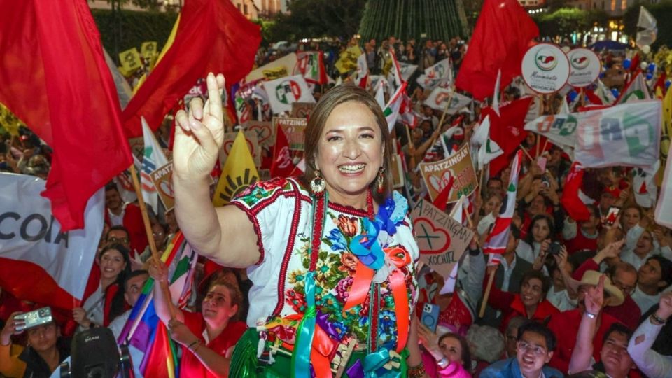 Xóchitl Gálvez, precandidata de la alianza Fuerza y Corazón por México.