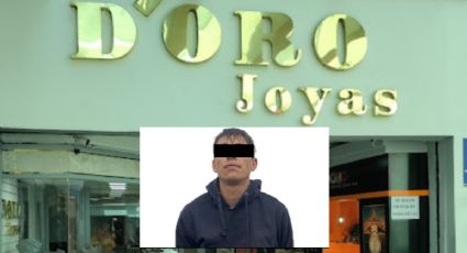 Detienen a Diego Osiel, presunto ladrón que robó joyería en Xalapa