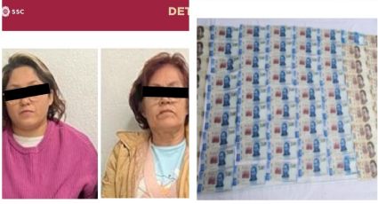 María y Uballa, las mujeres detenidas con 50,000 pesos en billetes falsos en CDMX