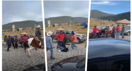 Zafarrancho en La Marquesa: comerciantes agreden a jóvenes con palos y a golpes | VIDEO