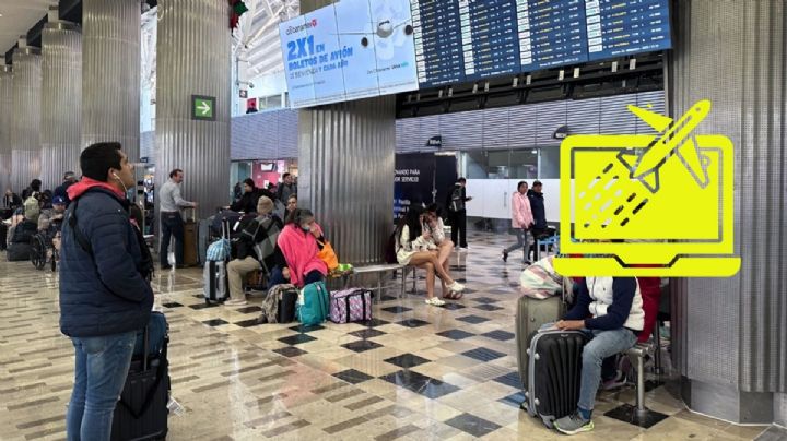 AICM ¿Qué pasó este miércoles en las pantallas de la Terminal 2?