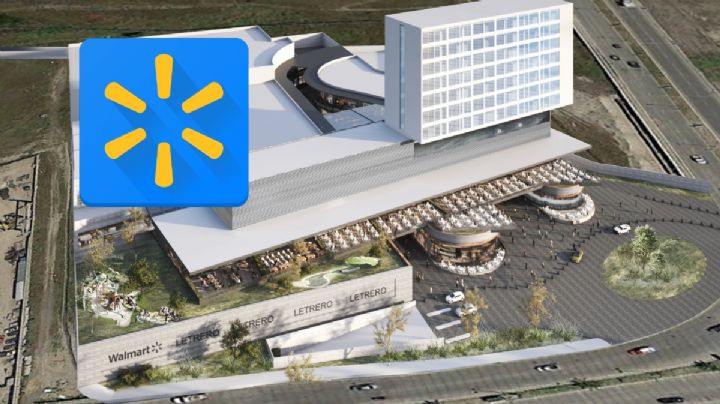 Así será la nueva plaza comercial; tendrá el Walmart más grande México