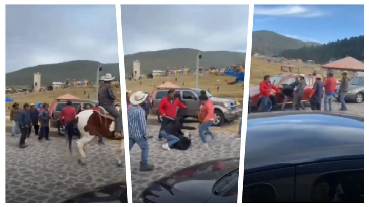 Zafarrancho en La Marquesa: comerciantes agreden a jóvenes con palos y a golpes | VIDEO