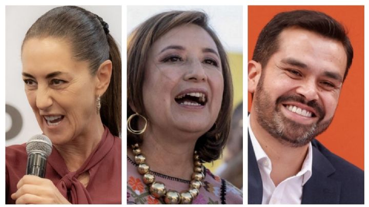 Así va el PREP entre Sheinbaum, Xóchitl Gálvez y Álvarez Máynez