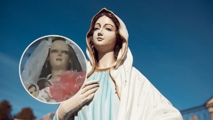 Feligreses afirman haber visto llorar a estatua de la Virgen de Coxquihui