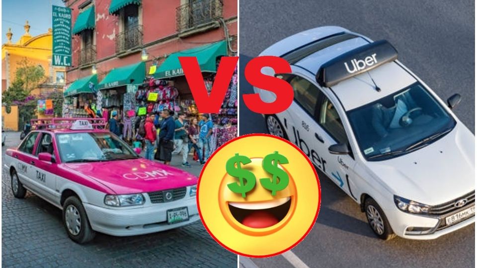 Taxis VS Uber: ¿Quién gana más en la CDMX?