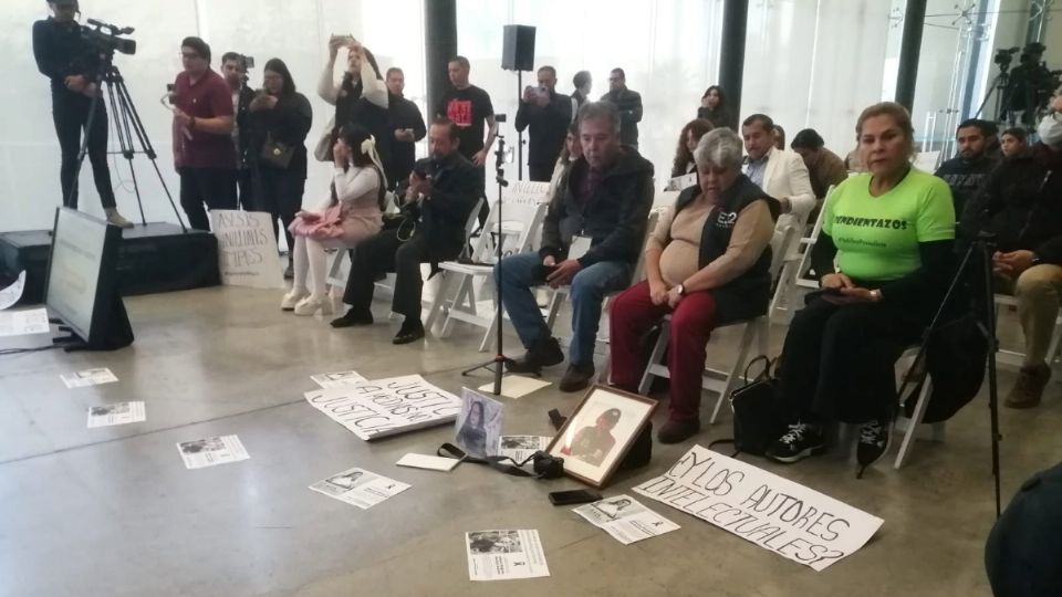 La protesta de los periodistas fue porque a 2 años de los asesinatos de Lourdes Maldonado López y Margarito Martínez Esquivel aún faltan al menos 2 autores intelectuales de esos crímenes