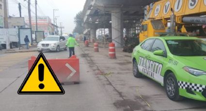 Por construcción de puente vehicular, cierran tramo de Lázaro Cárdenas en Xalapa