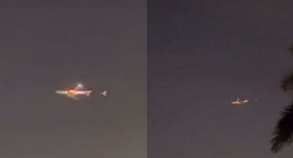 ¿Qué pasa con los aviones Boeing?, ahora un 747 aterriza de emergencia en Miami por incendio