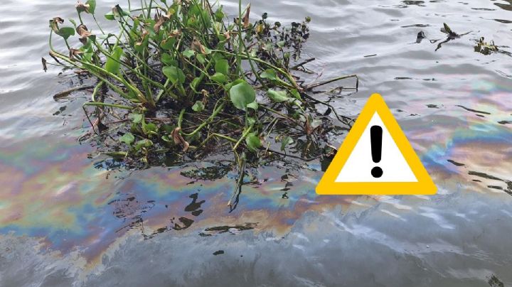 Reportan derrame de aceite en río Coatzacoalcos al sur de Veracruz