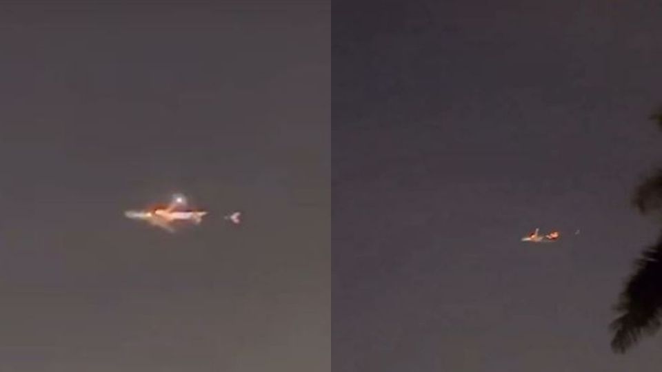 ¿Qué pasa con los aviones Boeing?, ahora un 747 aterriza de emergencia en Miami por incendio