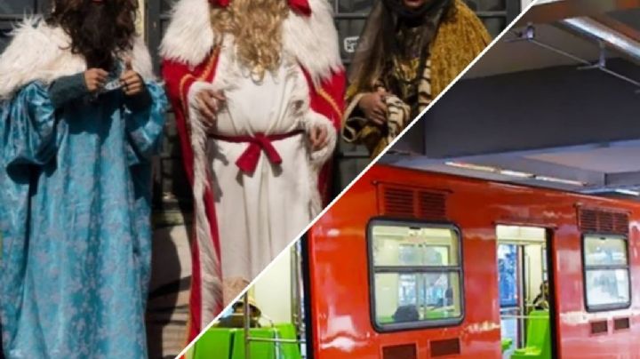Metro CDMX:  Reyes Magos podrán ingresar juguetes de todo tamaño