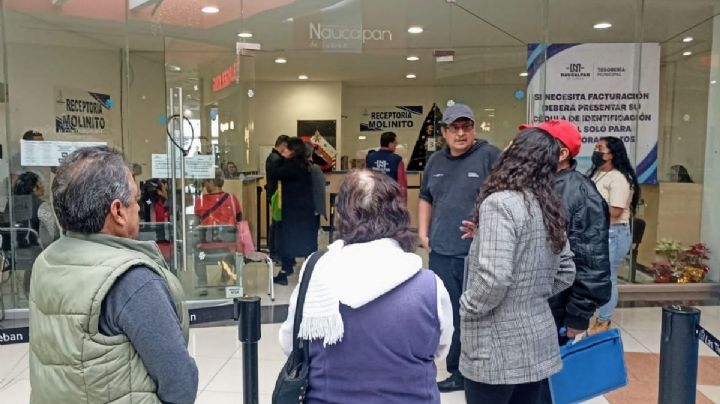 Naucalpan: Inicia de manera exitosa pago de predial