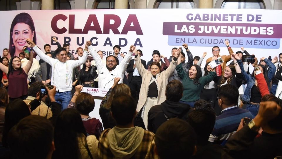 Clara Brugada propone integrar a jóvenes a la agenda de la 4T