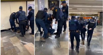 Metro CDMX: Denuncian abuso policial y autoridades culpan a los usuarios | VIDEO