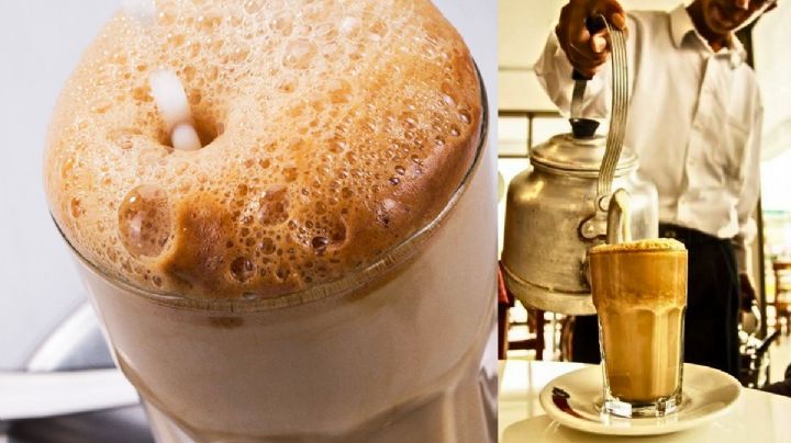 Este es el café lechero, tradicional de Veracruz