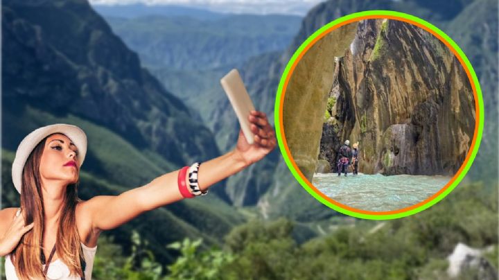 Visita cañones dentro de las Grutas de Tolantongo, la experiencia turística poco conocida