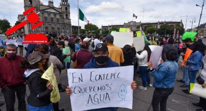 Ordena juez al gobierno suministrar agua a 154 colonias en Ecatepec