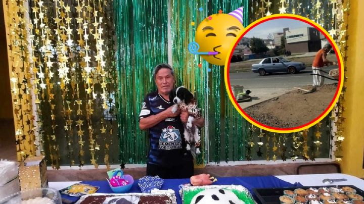 Fan Tuzo se hace viral por celebrar 14 años de su lomito con mega pasteles | FOTOS