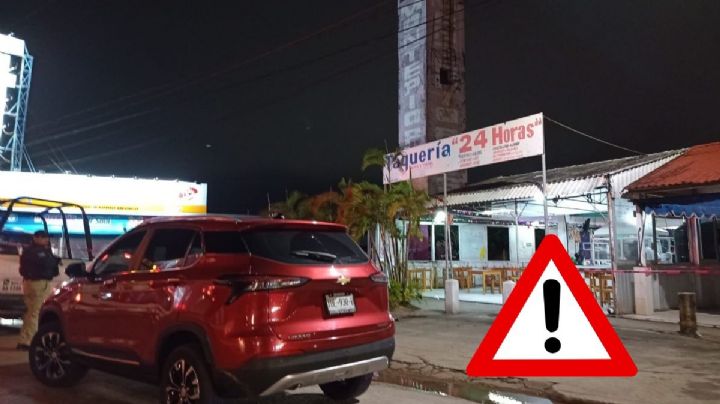 Marcos fue asesinado a balazos en taquería de Coatzacoalcos