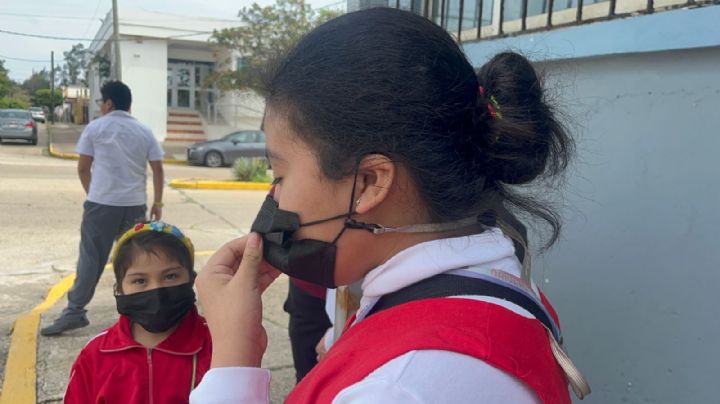 Esto se sabe del regreso de cubrebocas a las escuelas en el sur Veracruz