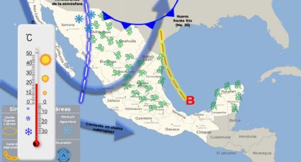 ¿Cómo será el frente frío 30 en México? Estos estados serán los más afectados