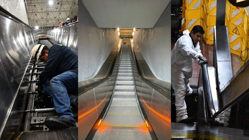 Anuncian la instalación de escaleras eléctricas en estaciones de las Líneas 3, 7 y 9 del Metro de la Ciudad de México