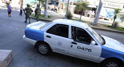 Zihuatanejo, sin taxis por amenazas del crimen, como en Acapulco