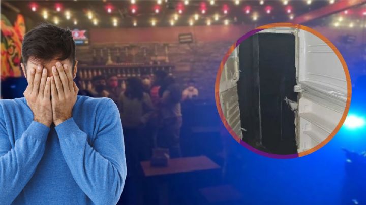 Hace 3 años clausuraron el bar con puerta de refrigerador en Pachuca; así pasó | VIDEO