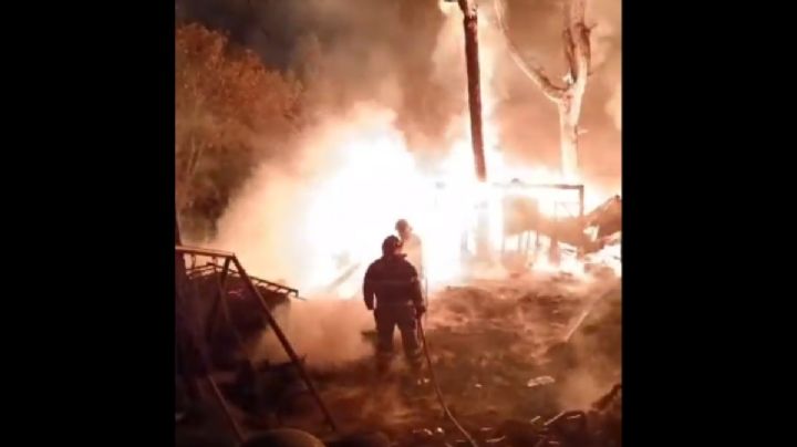 Incendio en San Pablo Chimalpa alcanzó los 150 metros, en Cuajimalpa