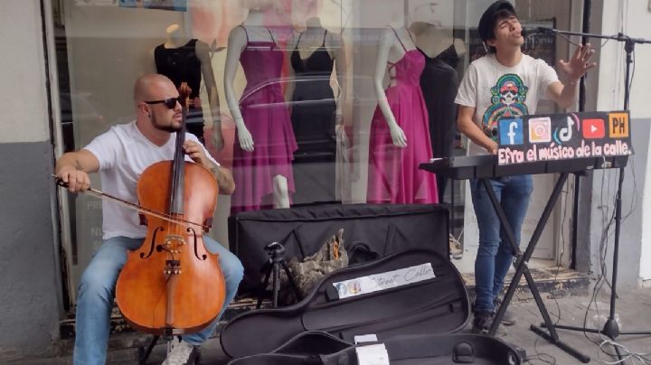 Street Cello: el proyecto musical que Rubén y Efraín quieren llevar a 40 municipios de Hidalgo