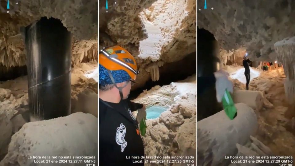 Expertos y ambientalistas citados por la organización Sélvame del Tren alertaron que las cuevas y cenotes del sistema Aktun T'uyul, bajo el tramo 5 sur del Tren Maya, que va de Playa del Carmen a Tulum, son atravesadas por pilotes que afectan el ecosistema subterráneo