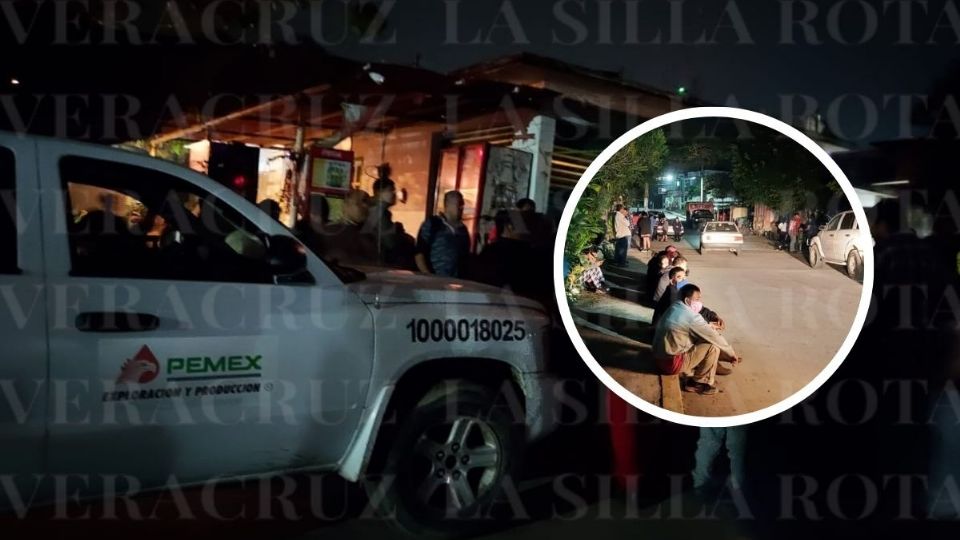 Evacúan a familiares de comunidad de Papantla por fuga de gasoducto de Pemex