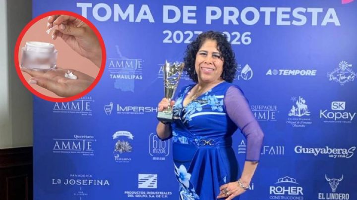 Crea crema de colágeno empresaria de Hidalgo; recibe galardón a la Innovación 2024