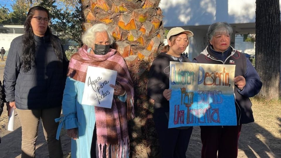 Protestas por agua en el Edomex.