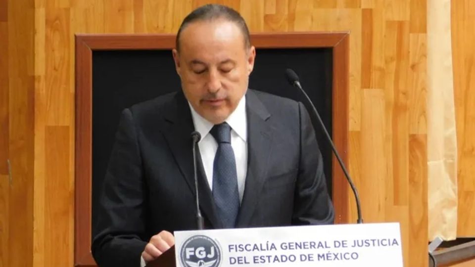 El fiscal general de Justicia del Estado de México, José Luis Cervantes