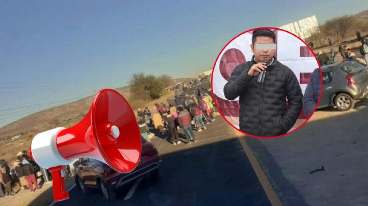 Bloqueo en la México-Laredo: pobladores protestan por la detención de funcionario en San Salvador