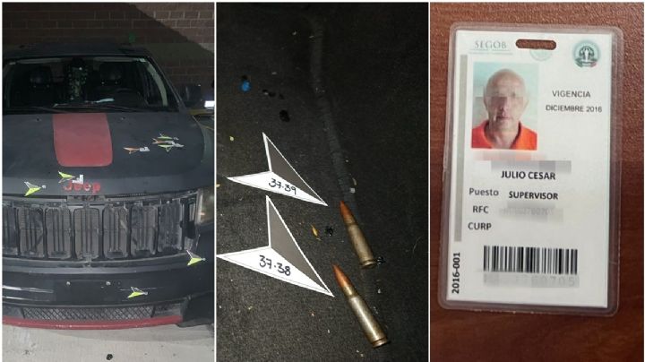 Así fue el ataque contra el convoy del fiscal del Edomex; intentó sacarlos del camino