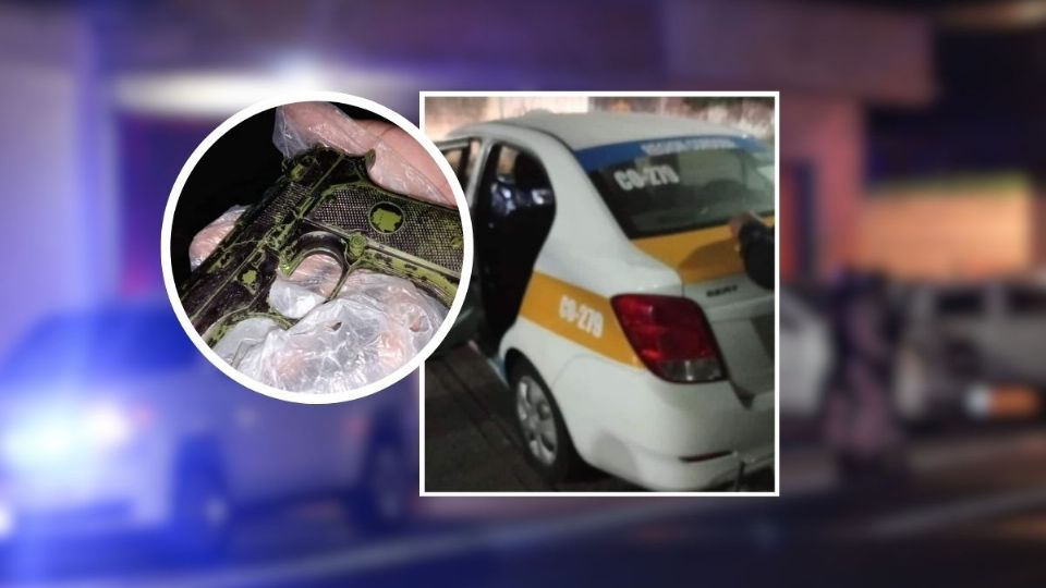 Con arma de jugete, sujetos asaltan a taxista de Córdoba, Veracruz