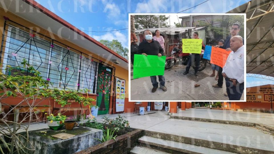 En Papantla, padres le pagan a docente de primaria; buscan que SEV contrate maestro