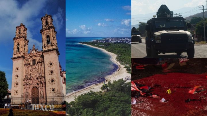 Sitios turísticos en México bajo azote del crimen; Sonora, Guerrero y Chiapas los más afectados