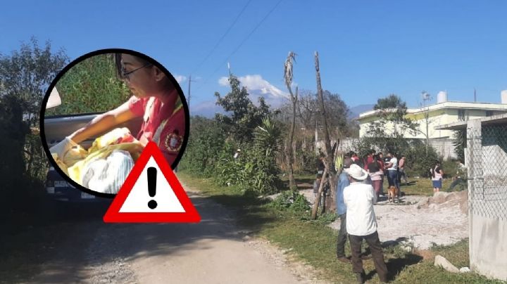 En Coscomatepec, abandonan a recién nacida en obra; fue hallada por albañiles
