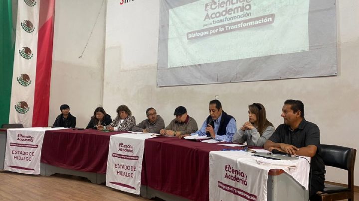 Investigadores y académicos de Hidalgo se suman a proyecto que impulsa Claudia Sheinbaum