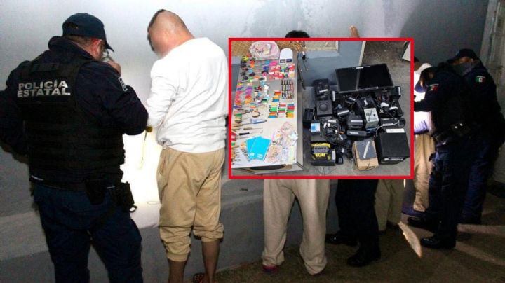 Videojuegos, bocinas, CDs, armas y más; esto guardan reclusos en los Ceresos de Hidalgo I Fotos