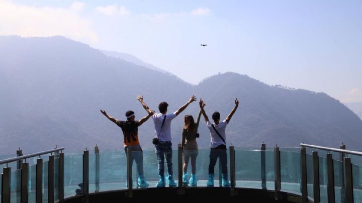 Así es la vista desde el mirador Atalaya de Cristal de Orizaba | VIDEO