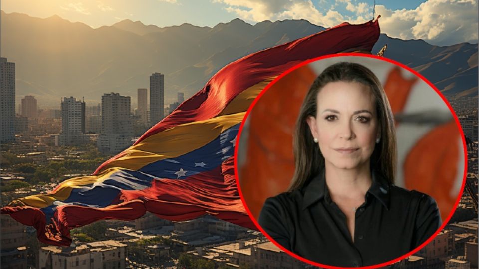 María Corina Machado, candidata presidencial en Venezuela