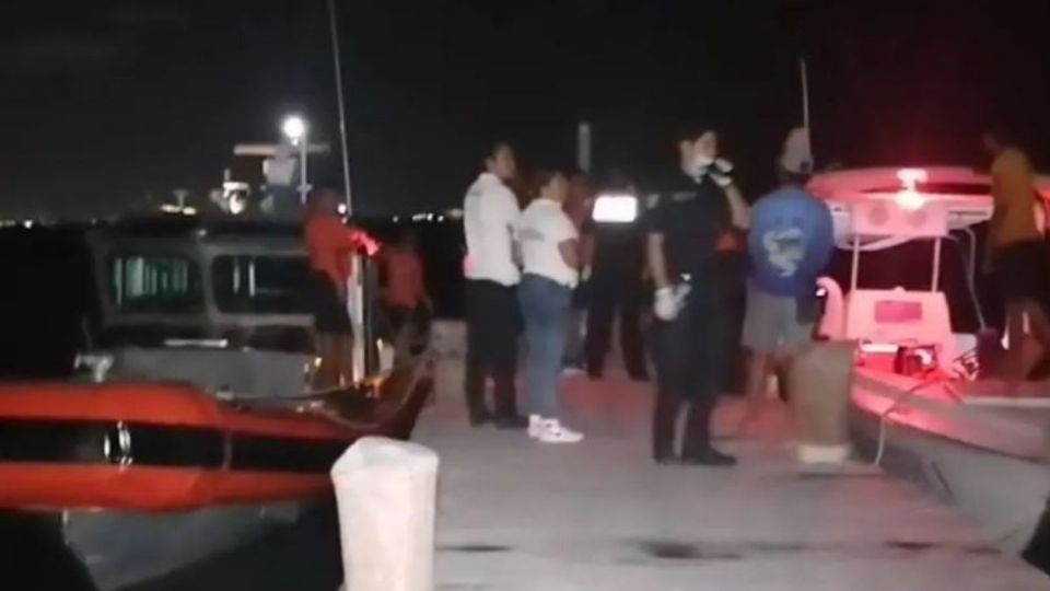 Se hunde embarcación y mueren al menos 4 personas en Isla Mujeres