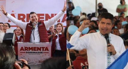 Elecciones 2024: Así fue el cierre de precampañas de Armenta y Rivera en Puebla